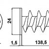 PUTUPLASTA SPRAUDNIS SM-140/EPN*P4 Elektro-Plast